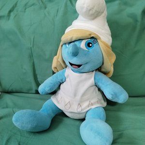 Build a bear Smurfette with dress